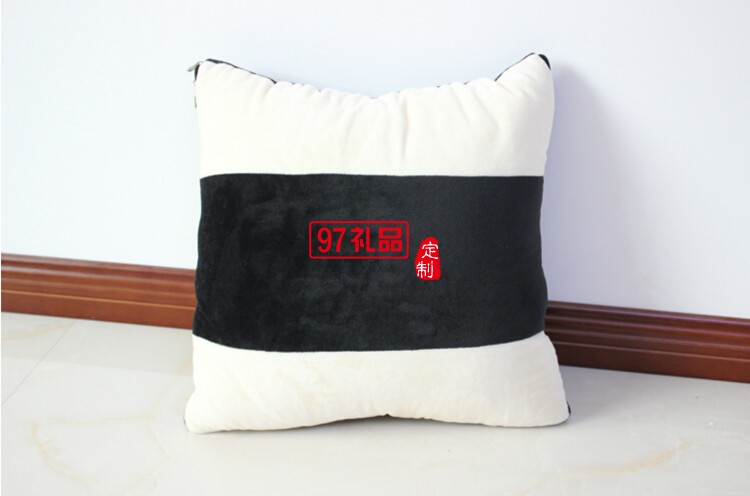 車(chē)載辦公室植絨抱枕被靠枕紀(jì)念品定制禮品