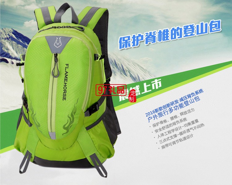 防水雙肩包 戶(hù)外運(yùn)動(dòng)登山包旅游背包