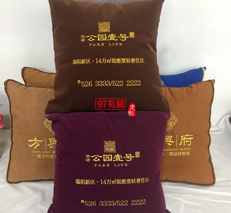 汽車禮品定制抱枕，抱枕被案例