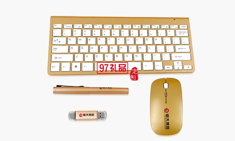 企業(yè)年會(huì)定制手機(jī)U盤(pán)筆鼠標(biāo)實(shí)用套裝  恒大案例