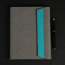 商務(wù)活頁記事本布面pu商務(wù)本可企業(yè)定制創(chuàng)意時尚筆記本辦公文具